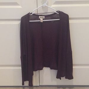 NEW maroon cardigan
